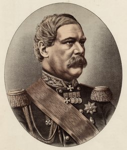 General Francis Edward Todleben (färg litho) av Eraun and Cie