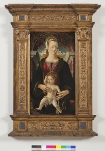 Madonna och barn, 1470-80 av Ercole de Roberti