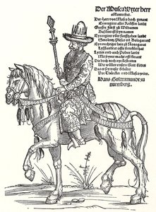 Porträtt av storprins Vasili III Ivanovich av Moskva 1479-1533