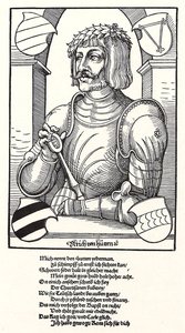 Porträtt av Ulrich von Hutten 1488-1523