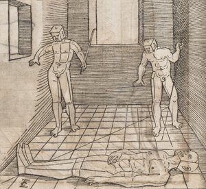 Bestämning av upptågets proportioner och position, 1538. av Erhard Schon
