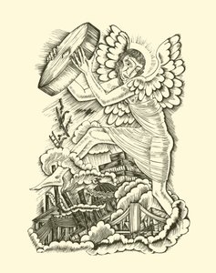 Apokalyps av Eric Gill
