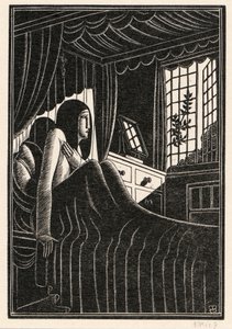 Höst Midnatt av Eric Gill