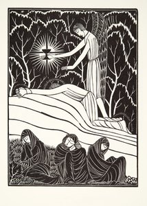 Kval i trädgården av Eric Gill