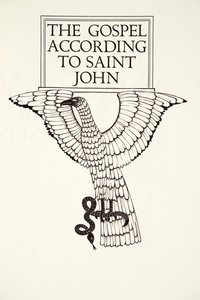The Eagle of St.John av Eric Gill