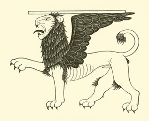 Lejonet av Sankt Markus av Eric Gill