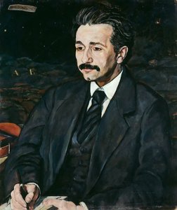 Porträtt av Albert Einstein 1879-1955, 1917.