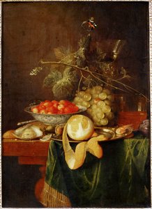 Stilleben med citronpele ... av Erich Lessing