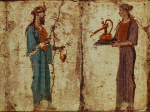 Präst och prästinna av Isis av Erich Lessing