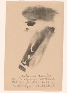 Abstraherat ansikte Idealists II och ytterligare marginalnoter (originalserietitel) av Erich Wichmann