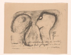 Två abstrakta figurer Idealists II and Further Notes (original serietitel) av Erich Wichmann