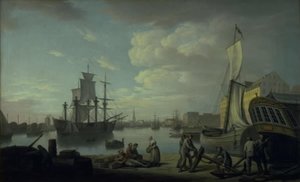 Köpenhamns hamn sett från Larsens Plads