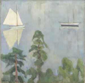 Spegling av Erik Theodor Werenskiold