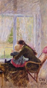 Du och Bebe av Erik Theodor Werenskiold