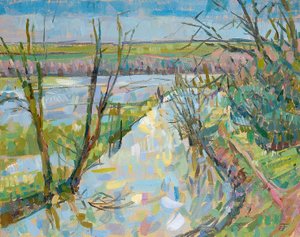 The Cherwell från Rousham I