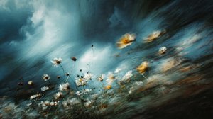 Stormiga vildblommor av Erkan Camlilar