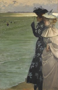 Badtid vid havet Badtid vid havet, 1896.