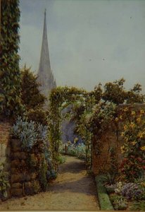 En Salisbury Garden av Ernest Arthur Rowe