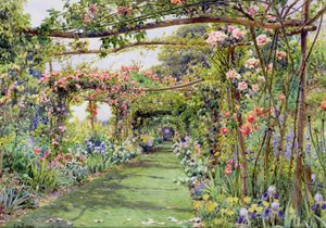 Rose Pergola, Blackhurst House, Tunbridge Wells, Kent