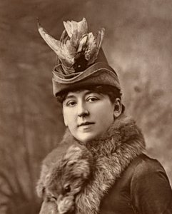Amy Roselle, brittisk skådespelerska, 1887