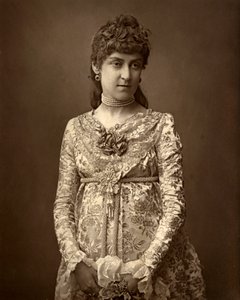 Angela Fenton, brittisk skådespelerska, 1887. av Ernest Barraud