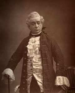 David James, brittisk skådespelare, i David Garrick, 1887