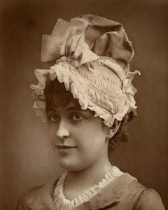 Geraldine Ulmar, amerikansk sångerska och skådespelerska, 1887 av Ernest Barraud