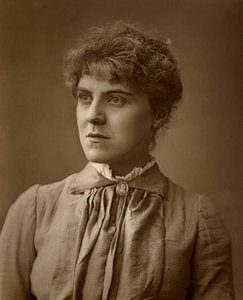 Janet Achurch, brittisk skådespelerska och skådespelare, 1887 av Ernest Barraud