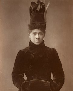 Marie Tempest, brittisk skådespelerska och sångerska, 1888. av Ernest Barraud
