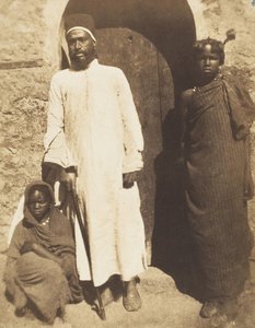 Abu Nabut och slavar i Kairo, 22 april 1852.