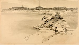 Fort Moultrie på platsen för gamla Fort Sullivan