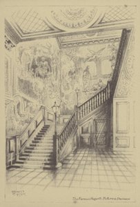 De berömda Hogarth-bilderna och trappan