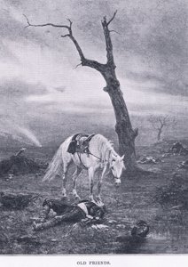 Gamla vänner, från The Magazine of Art 1893, Cassell and Company av Ernest Crofts