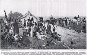 The Morning of Waterloo, illustration från 