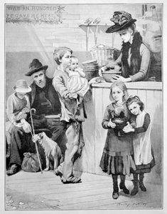 En tjänande ängel, 1889.