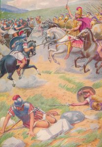 Pyrrhus rustning var rikare och vackrare än hans soldaters, c1912 1912