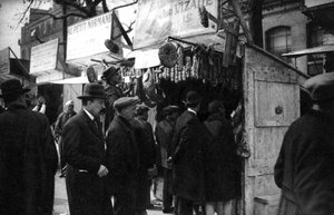 Skinkmässa på Boulevard Richard Lenoir, Paris, 1931.