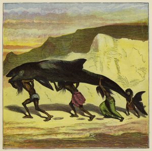 Jätte rolig fisk av Ernest Henry Griset