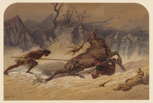 Jakt, 1871 av Ernest Henry Griset