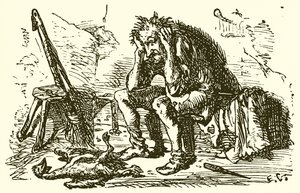 Mannen och hans gås