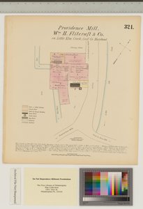 Providence Mill, Little Elk Creek, Maryland, Hexamer General Surveys av Ernest Hexamer