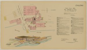 Tabor St. och Olney Road, Hexamer General Surveys, 1894 av Ernest Hexamer