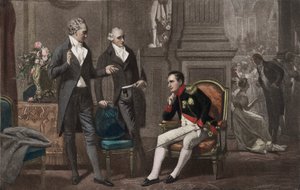 Napoleon, Goethe och Wieland (fotogravyr i färg)