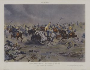 Bataille de Marengo - Charge du 12e Hussards (Charge of the 12th Hussars at the Battle of Marengo)