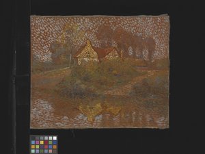 Landskap, okänt datum (olja på duk) av Ernest L. Bonnotte
