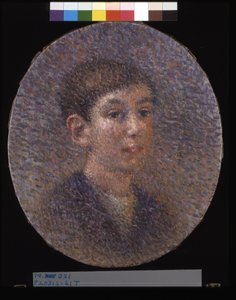 Portrait Of A Boy, okänt datum (olja på duk) av Ernest L. Bonnotte