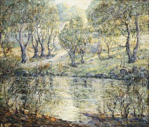 Vägen till floden av Ernest Lawson