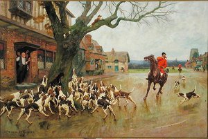 En räv i nöd av Ernest Pile Bucknall