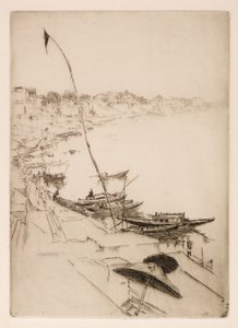 Böneflaggan, 1900-talet (etsning och torrnål)