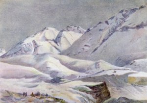 Sierra Navarro, från Hotel Puente del Inca
